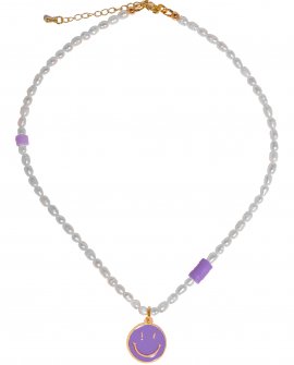 Ожерелье из жемчуга Smile Lilac