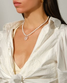 Ожерелье с жемчугом и подвеской H-Naturale 2 S